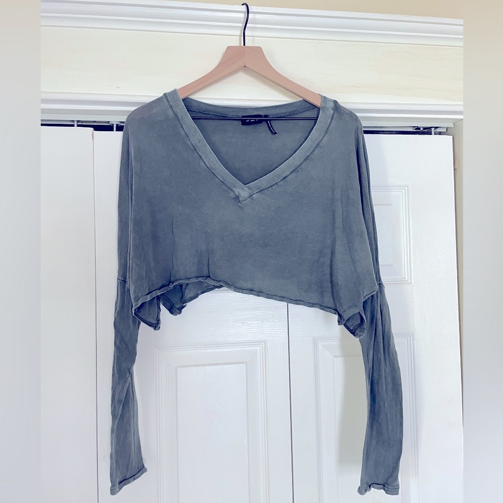 Cropped Urban Outfitters long sleeve shirt